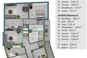 Wohn- und Geschäftshaus (12 WE, 1 Gewerbe, DG ausbaubar) in Nürnberg-Gostenhof! – Die vollständige Adresse der Immobilie erhältst du vom Anbieter., 90429 Gostenhof, Nürnberg – Vorschaubild 23