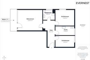 Wohnen mit Weitblick – modernisierte 3-Zimmer-Wohnung mit Süd-Balkon in Kolbermoor – Die vollständige Adresse der Immobilie erhältst du vom Anbieter., 83059 Kolbermoor – Vorschaubild 16