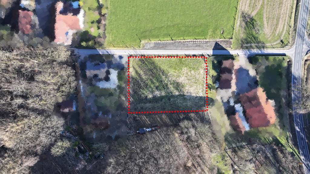 Immobilie in Hüllhorst - Großes Baugrundstück mit Fernsicht und genehmigten Neubauplänen im Außenbereich... - Bild 2