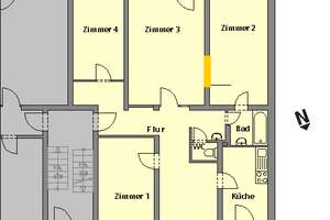 Familienfreundliche 4,5-Zi.-Whg. in attraktiver Lage von Mettingen im EG – Siemensstr. 28, 73733 Mettingen, Esslingen am Neckar – Vorschaubild 3