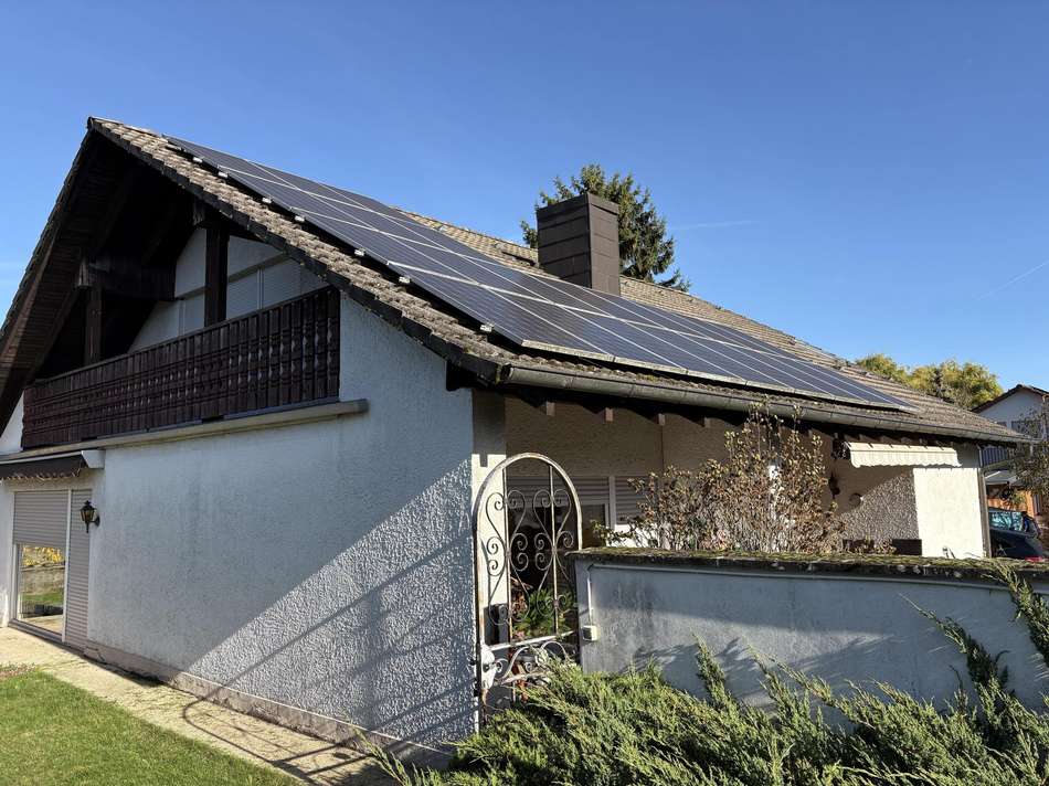 Hausansicht Gartenseite