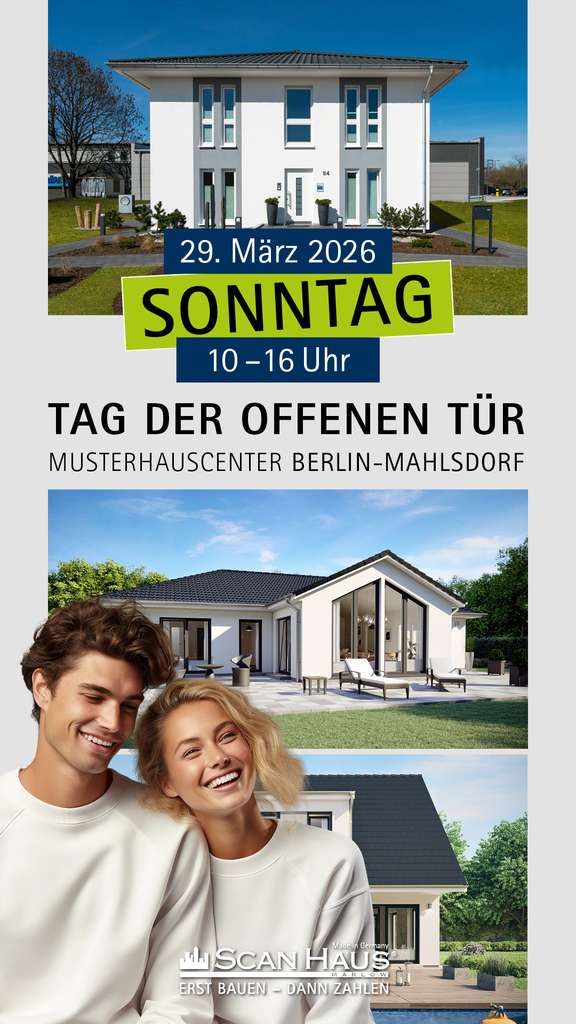 Immobilie in Strausberg - Es ist wieder soweit, Tag der offenen Tür in Mahlsdorf von 10.00 - 16.00 Uhr - Bild 0
