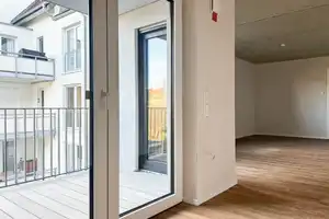 Neubauwohnung mit Blick in den Innenhof in der vorderen Wüste – Osnabrück – Vorschaubild 1