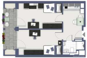 Ankommen. Wohlfühlen. Zuhause sein. Vollmöbliertes Apartment der Extraklasse – Anni-Eisler-Lehmann-Str. 4-6, 55122 Hartenberg-Münchfeld, Mainz – Vorschaubild 16