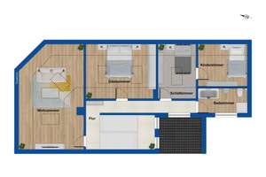 Denkmalschutz: Maisonette-Wohnung mit Potenzial und großzügigem Raumangebot in Wuppertal-Elberfeld – Die vollständige Adresse der Immobilie erhältst du vom Anbieter., 42105 Elberfeld, Wuppertal – Vorschaubild 14