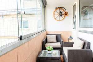 KENSIONGTON - Licht. Weite. Skyline. – Moderne 2-Zimmer-Wohnung mit sonniger Loggia nahe BMW – Die vollständige Adresse der Immobilie erhältst du vom Anbieter., 80933 Lerchenau-Ost, München – Vorschaubild 8