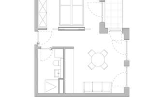 Helle 2 Zimmer mit EBK und Balkon in ruhiger Seitenstraße! – Hamburger Str. 17, 4129 Eutritzsch, Leipzig – Vorschaubild 12