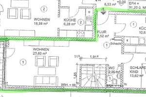 Seltene Gelegenheit: Erdgeschoss-Maisonette mit Garten in Dorsten – Die vollständige Adresse der Immobilie erhältst du vom Anbieter., 46282 Dorsten – Vorschaubild 3