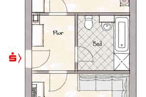 Praktische Maisonettewohnung in zentraler Lage – Die vollständige Adresse der Immobilie erhältst du vom Anbieter., 82467 Garmisch-Partenkirchen – Vorschaubild 12