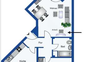 2,5 Zimmer-Wohnung mit neuer hochwertiger EBK zum Erstbezug nach vollständiger Renovierung – Die vollständige Adresse der Immobilie erhältst du vom Anbieter., 47269 Großenbaum, Duisburg – Vorschaubild 9