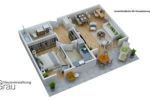 Sehr schöne moderne helle Garten-Wohnung direkt am Riemer Park, Baujahr 2001 (langjährig vermietet) – Georg-Kerschensteiner Str. 52, 81829 Messestadt Riem, München – Vorschaubild 16