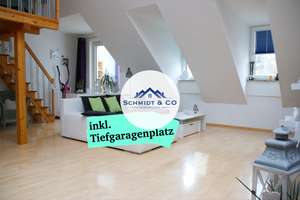 Geräumige Galeriewohnung in super Lage | Inkl. Tiefgaragenstellplatz | Schmidt & Co. Immobilien