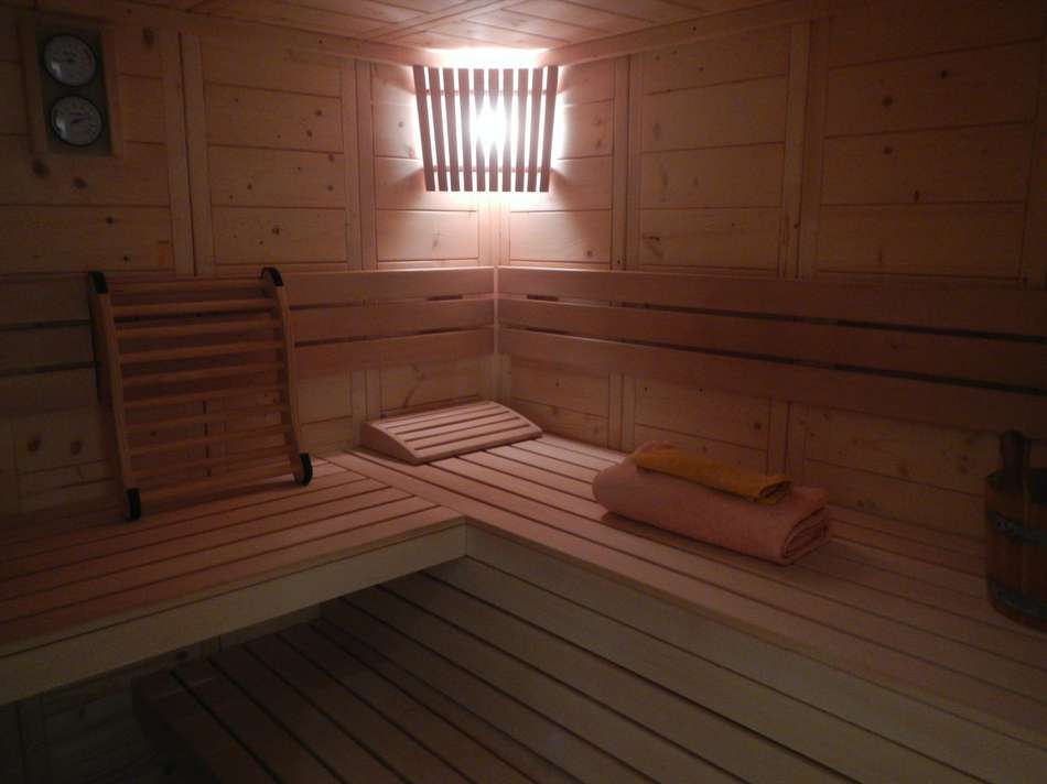 Sauna im UG