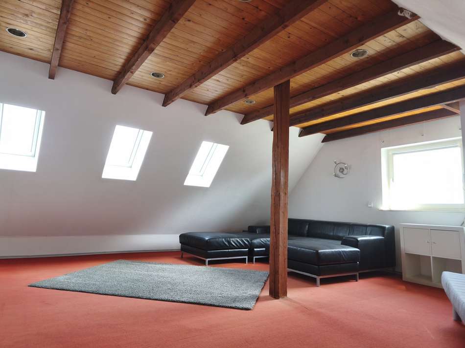 Ausgebauter Dachboden