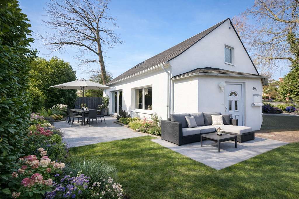 Immobilie in Melle - Klein aber Fein: Einfamilienhaus in ruhiger Feldrandlage in Melle - Bild 1