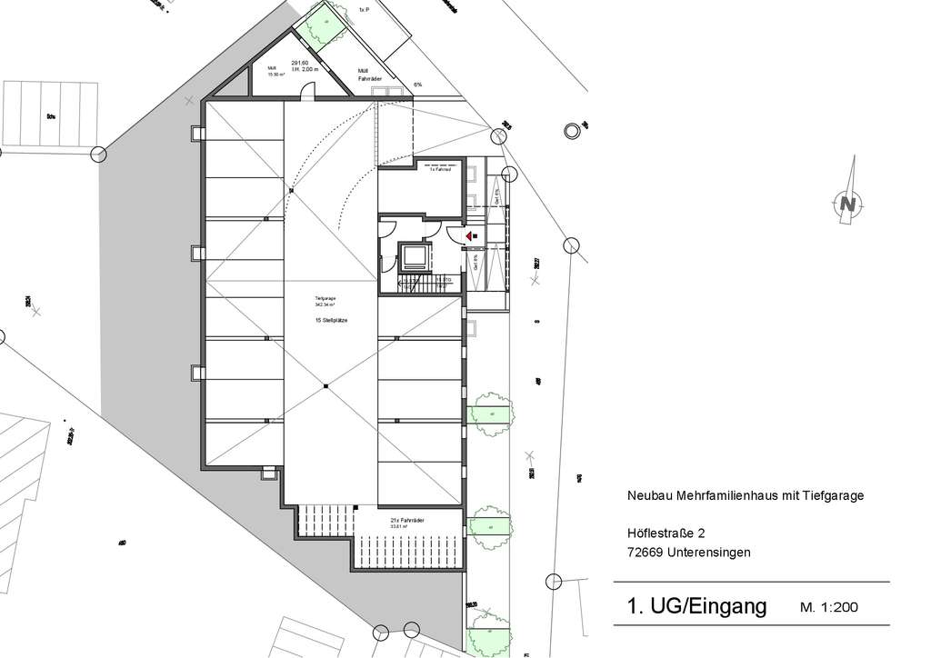 Immobilie in Unterensingen - 3-Zimmer Obergeschoss Neubauwohnung  (Fertigstellung: Q3-2026) - Bild 1