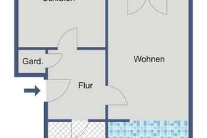 Komfortable 2-Zimmer-Wohnung auf ca. 64 m² – Brunnenweg 49, 64297 Eberstadt, Darmstadt – Vorschaubild 4