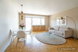 Stilvoll wohnen - 2-Zimmer-Wohnung mit Balkon und Garage