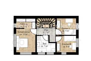 Erdwärme-Heizung!  KfW 40 Einzugsfertiges Townhouse mit Dachterrasse  am Stadtpark - Erstbezug – Chemnitz – Vorschaubild 10