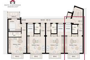 High-End-Living: 1,5-Zimmer-Neubauwohnung im Erstbezug mit Balkon – Die vollständige Adresse der Immobilie erhältst du vom Anbieter., 20144 Harvestehude, Hamburg – Vorschaubild 11