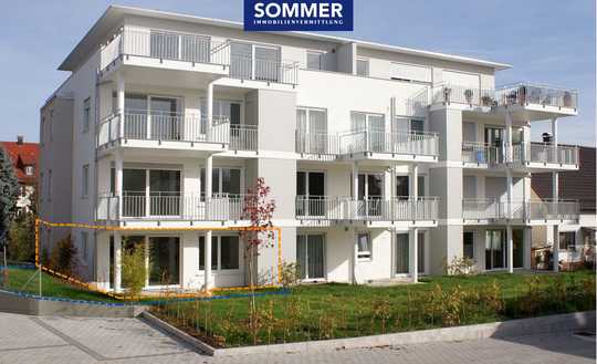 Sanierte 4-Zimmer-Wohnung mit Garten in zentraler Lage von Friedrichshafen