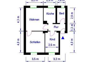 3-Zimmerwohnung Magdeburg – Holzweg 27, 39128 Nordwest, Magdeburg – Vorschaubild 7