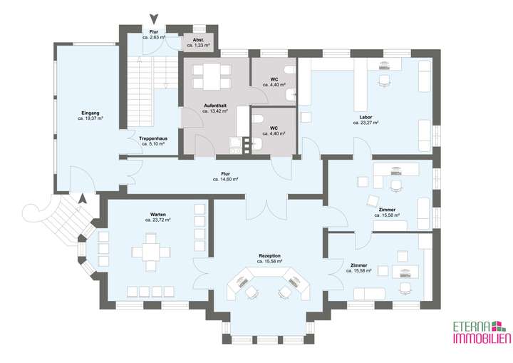 Büro- und Praxisräume im EG