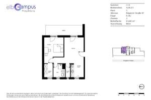 Einziehen und 500 € sichern - Möbliertes 2-Zimmer-Studentenapartment – 39106 Alte Neustadt, Magdeburg – Vorschaubild 7