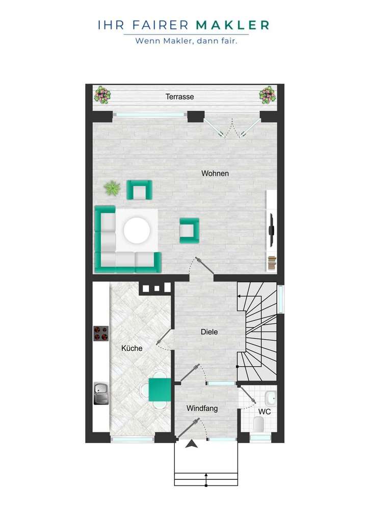 Grundriss Erdgeschoss