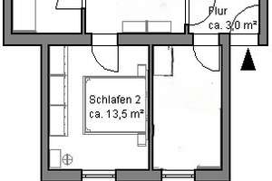 Renovierte 2-Zimmer-Wohnung mit Tageslichtbad – Freudenthalstr. 62, 30419 Stöcken, Hannover – Vorschaubild 3