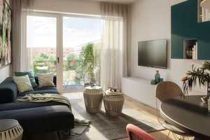AQA Zollhafen Mainz - Bezug ab Sommer 2025 - Charmantes 1-Zi.-Apartment mit Balkon – An den Rheinwiesen / Rotterdamer Platz -, 55120 Mainz – Vorschaubild 5