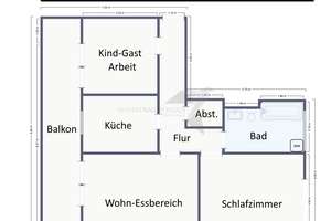 Exklusive 3 Raum Wohnung mit XXL Balkon, Aufzug und Tageslichtbad im Kaßberg-Karree !! – Marianne-Brandt-Straße 1, 9112 Kaßberg, Chemnitz – Vorschaubild 2