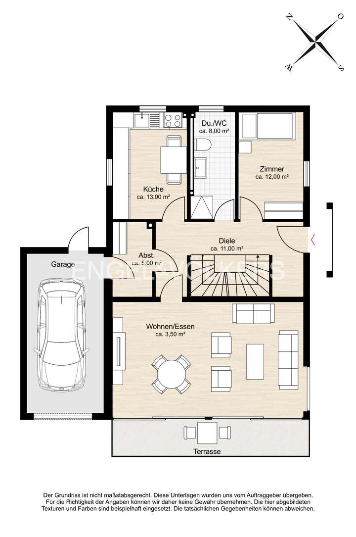Grundriss - Erdgeschoss