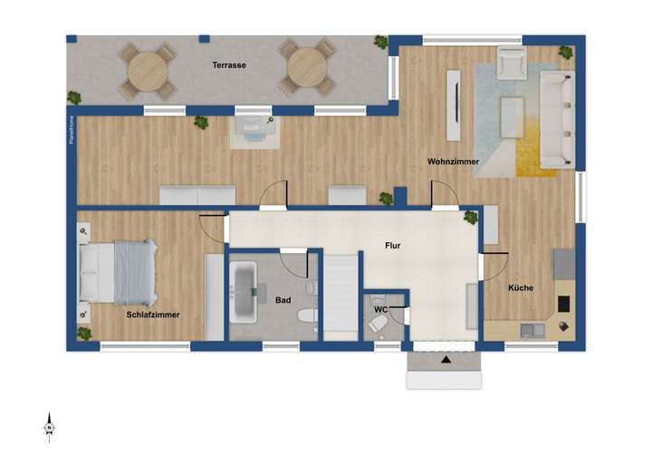 Grundriss Erdgeschoss