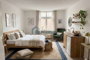 Perfekt für Ihre Gäste: Frisch renoviertes 1-Zimmer-Apartment zur Ferienvermietung – Tribseer Damm 1, 18437 Tribseer, Stralsund – Vorschaubild 1