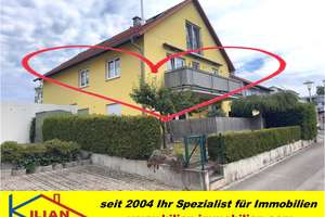 KILIAN IMMOBILIEN!  PERFEKTE 4 ZI. WOHNUNG AUS 2006 MIT 104 M² IM 1. OG EINES 3-PART.-H. IN HIP! EBK
