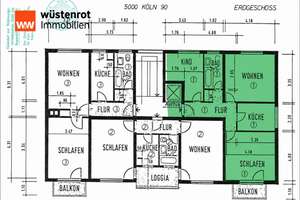 Charmante 3-Zimmer Wohnung – Die vollständige Adresse der Immobilie erhältst du vom Anbieter., 51149 Westhoven, Köln – Vorschaubild 8