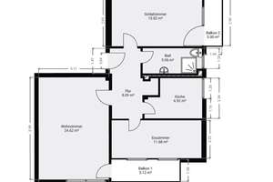 Ein Zuhause, das auf Ihre Ideen wartet – 3-Zimmer-Wohnung mit viel Potenzial auf der Berger Straße – 60389 Bornheim, Frankfurt am Main – Vorschaubild 11