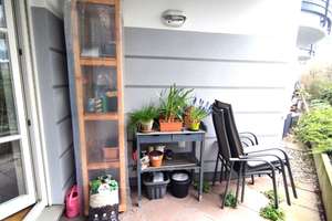 WOHNEN FÜR SINGLES UND PENDLER-1ZI. MIT TERRASE IN MODERNER, GEPFLEGTER ANLAGE: 32qm 540 Euro+TG+NK – Havelstr. 22, 64295 Darmstadt-West, Darmstadt – Vorschaubild 3