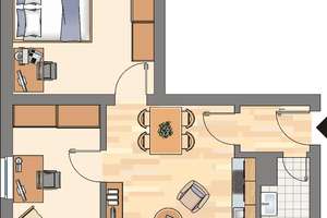 Demnächst frei! 2-Zimmer-Wohnung in Dortmund Bodelschwingh – 44357 Bodelschwingh, Dortmund – Vorschaubild 2