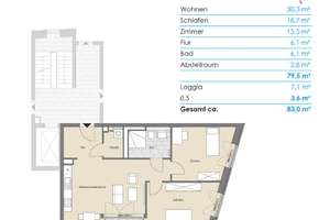 3-Zimmer-Neubauwohnung an der Kieler Hörn – Die vollständige Adresse der Immobilie erhältst du vom Anbieter., 24143 Gaarden-Ost, Kiel – Vorschaubild 9