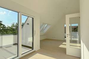 Neuwertige Dachgeschoss-Wohnung in Waldperlach, ca. 55 m² mit Balkon und TG-Stellplatz – Die vollständige Adresse der Immobilie erhältst du vom Anbieter., 81739 Waldperlach, München – Vorschaubild 3