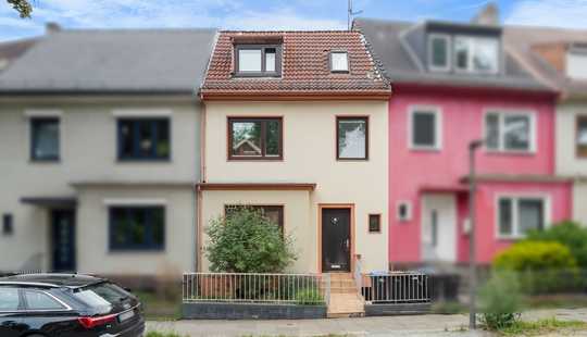 Bild von Bremen - Walle / Familienfreundliches Reihenhaus mit Garten, Balkon und viel Platz auf vier Etagen
