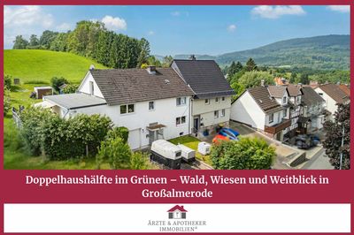 Doppelhaushälfte im Grünen – Wald, Wiesen und Weitblick in Großalmerode