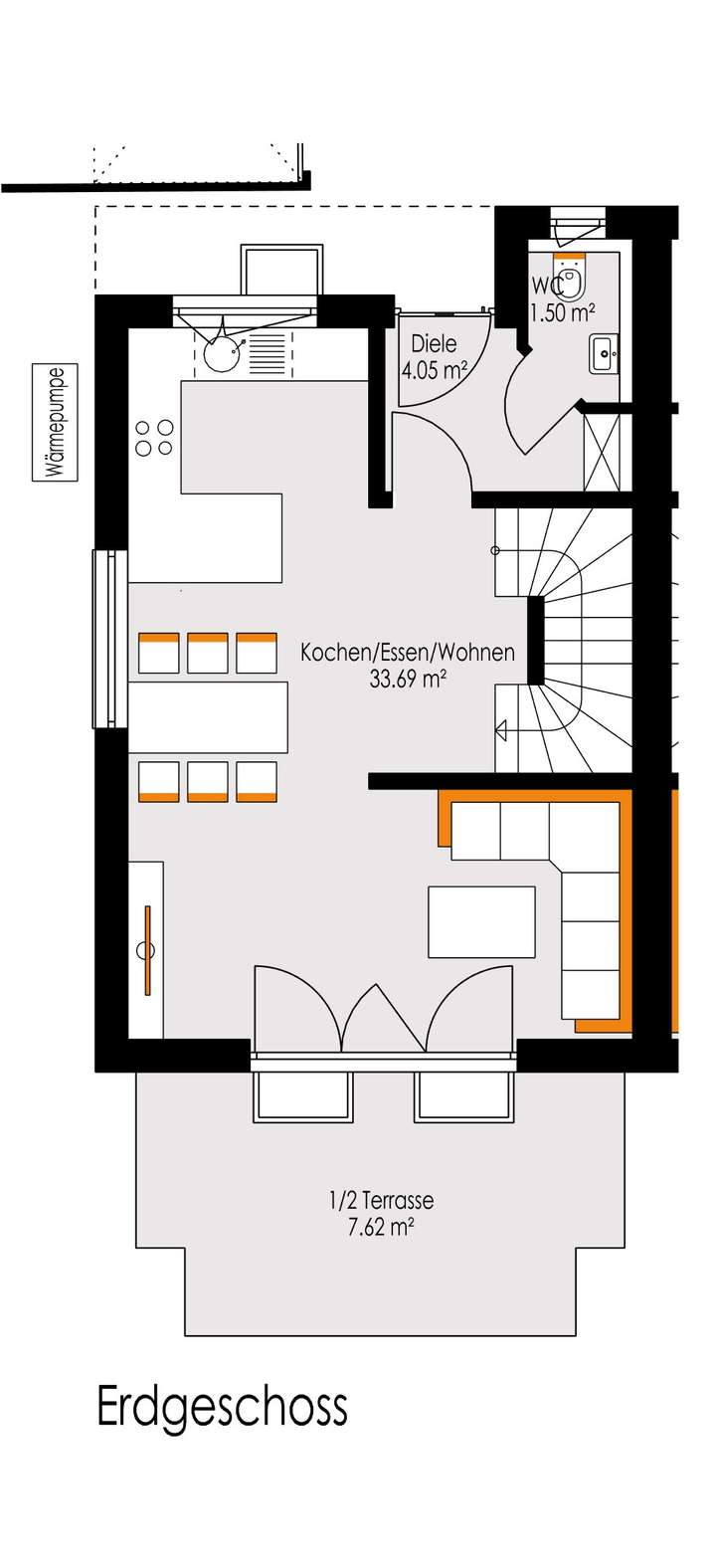 Grundriss Erdgeschoss