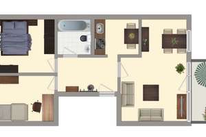 3-Zimmer-Wohnung mit Balkon sucht Lieblingsmieter – Irkutsker Straße 245, 9119 Kappel, Chemnitz – Vorschaubild 12