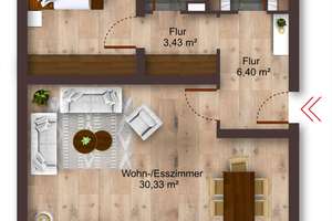 2,5-Zimmer-Wohnung mit großer Loggia, EBK & Garage in ruhiger Waldrandlage – Die vollständige Adresse der Immobilie erhältst du vom Anbieter., 31139 Neuhof / Hildesheimer Wald / Marienrode, Hildesheim – Vorschaubild 19