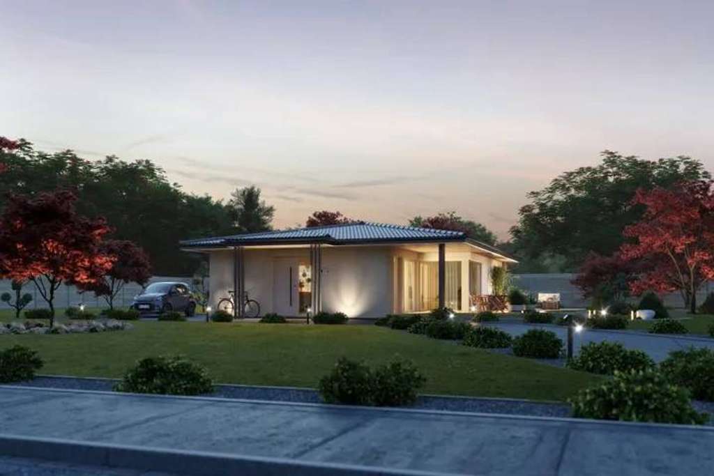 Immobilie in Scheuring - ARCHITEKTUR, DIE KLARHEIT UND NATÜRLICHKEIT VEREINBART. INKLUSIVE BAUPLATZ! - Bild 1