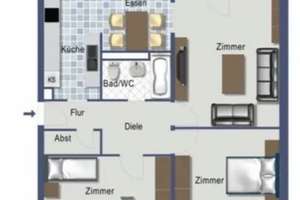 Erstbezug nach Sanierung: Moderne 3-Zimmer-Wohnung mit Balkon,Einbauküche im Mannheim-Vogelstang – Die vollständige Adresse der Immobilie erhältst du vom Anbieter., 68309 Vogelstang, Mannheim – Vorschaubild 21