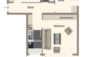 *Hofheim-Stadt* 3-Zimmer-Erdgeschosswhg. mit Wintergarten +PKW-Stellplatz am Rande der Innenstadt – Im Obergarten xx, 65719 Hofheim am Taunus – Vorschaubild 8